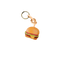 Burger Leather Bag Charm