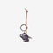 British Blue Leather Bag Charm