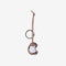 Lazy Cat Leather Bag Charm