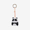 Panda Leather Bag Charm