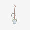 Stripped Cat Leather Bag Charm