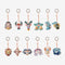 Zodiac Leather Bag Charm