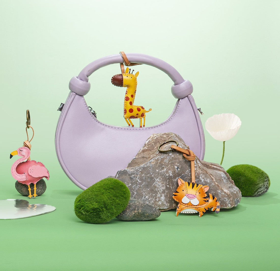 Creative display for bag charms ideas when not on a bag