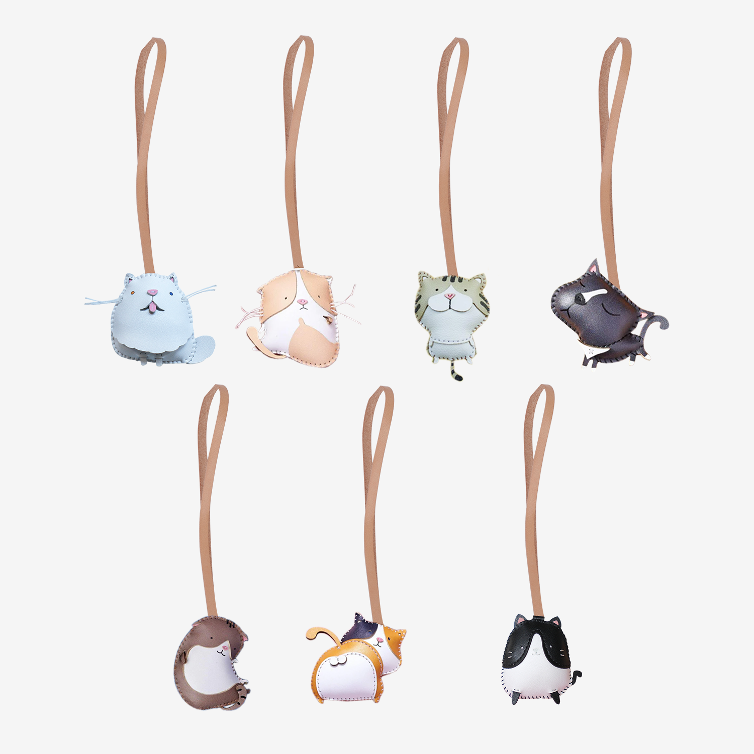 Leather Charm: Cat | Tick & Pick – Tick&Pick Leather Charm: Cat | Tick & Pick – Tick&Pick