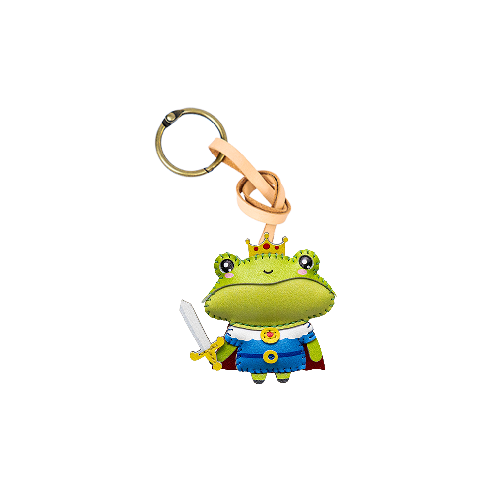 Childhood Toy Leather Bag Charm