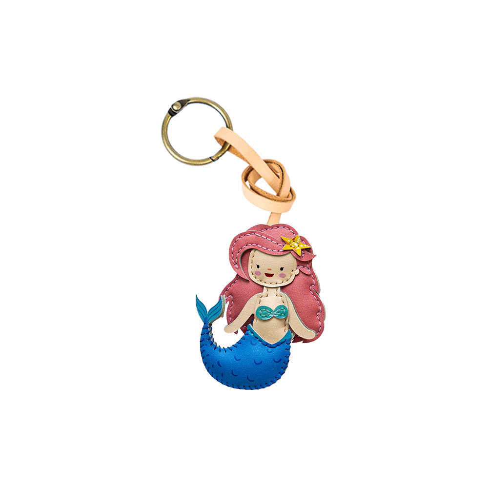 Childhood Toy Leather Bag Charm