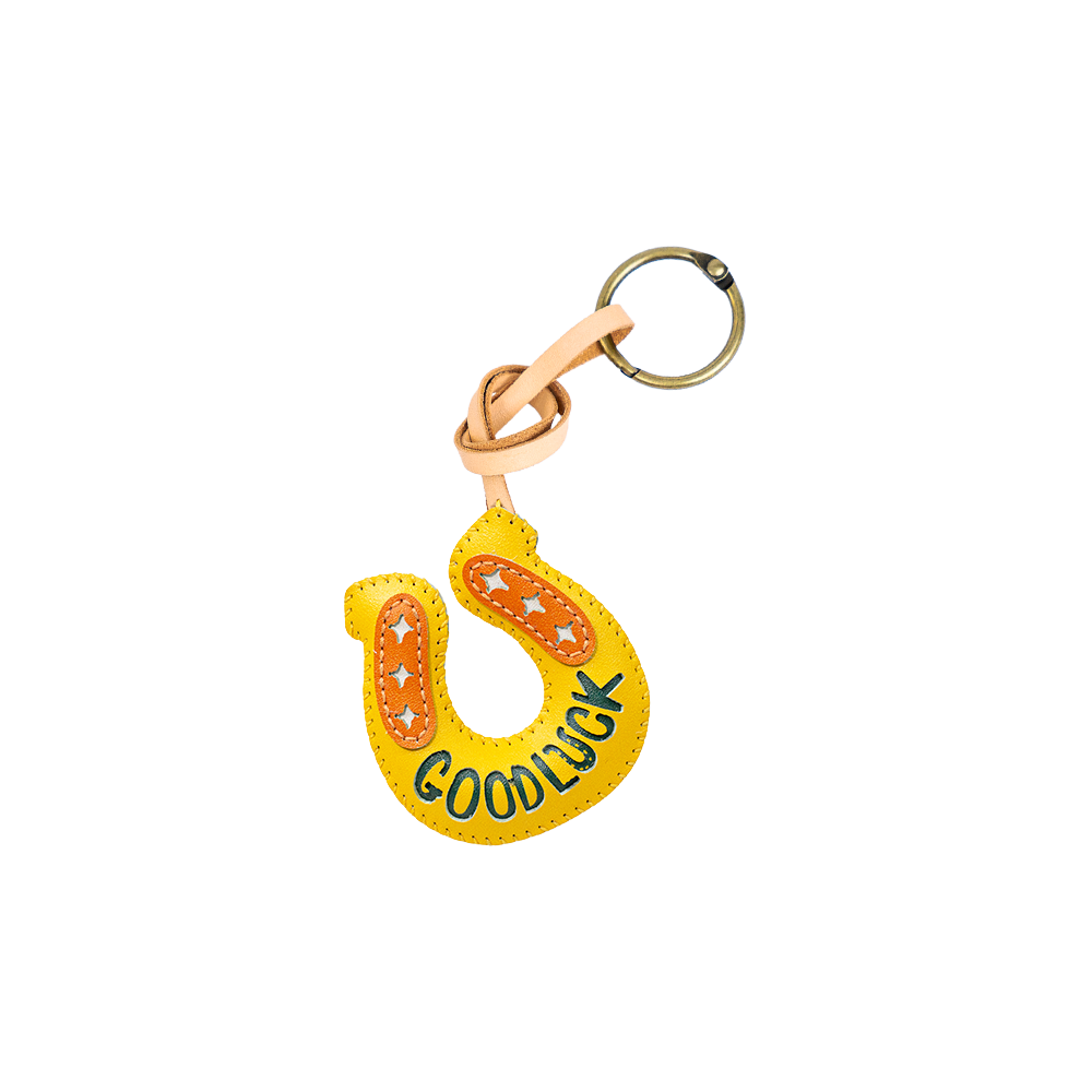 Lucky Symbol Collection Leather Charm