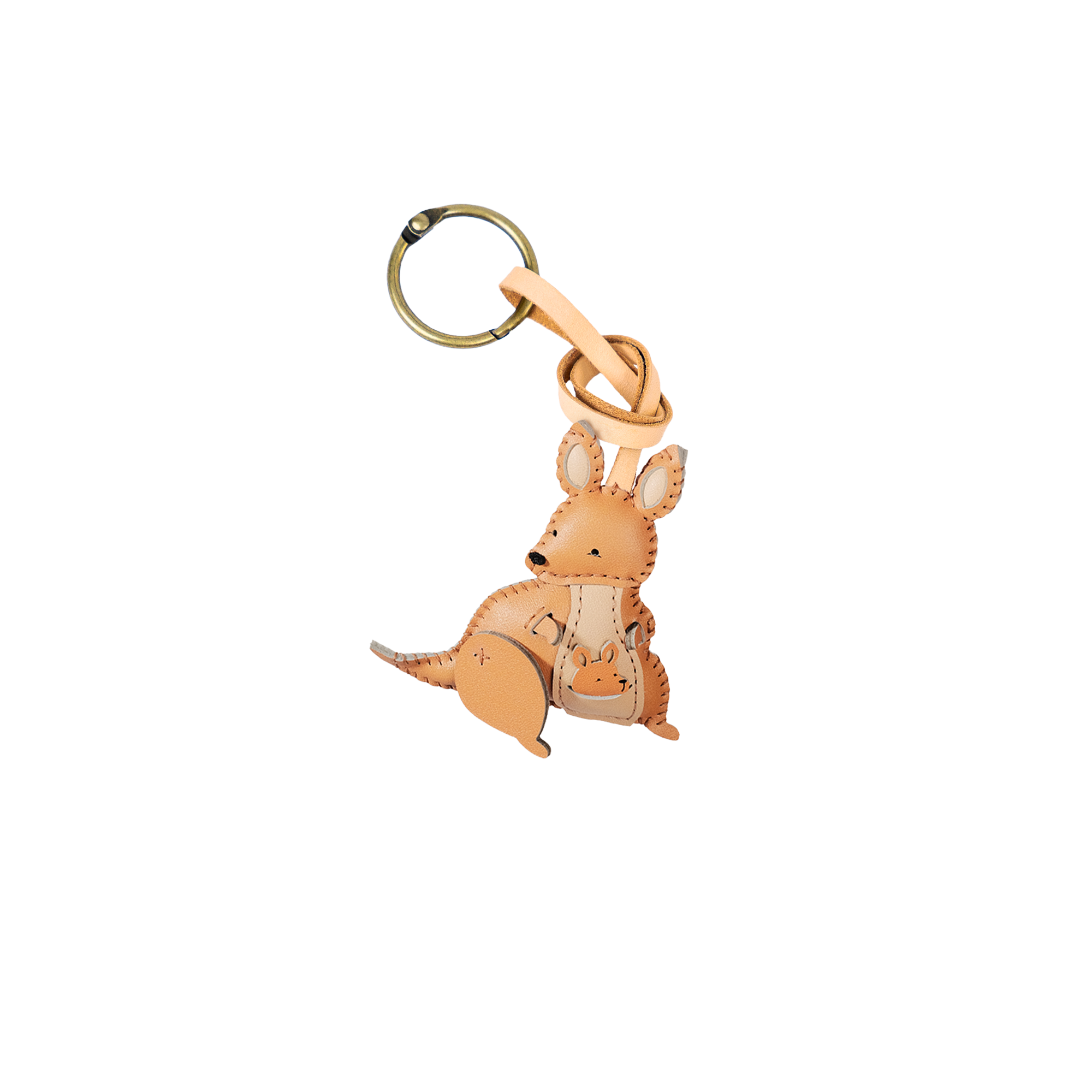 Cute Animal Collection Leather Bag Charm