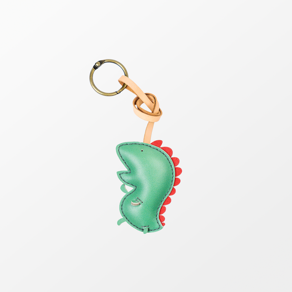 Dinosaur Collection Leather Bag Charm