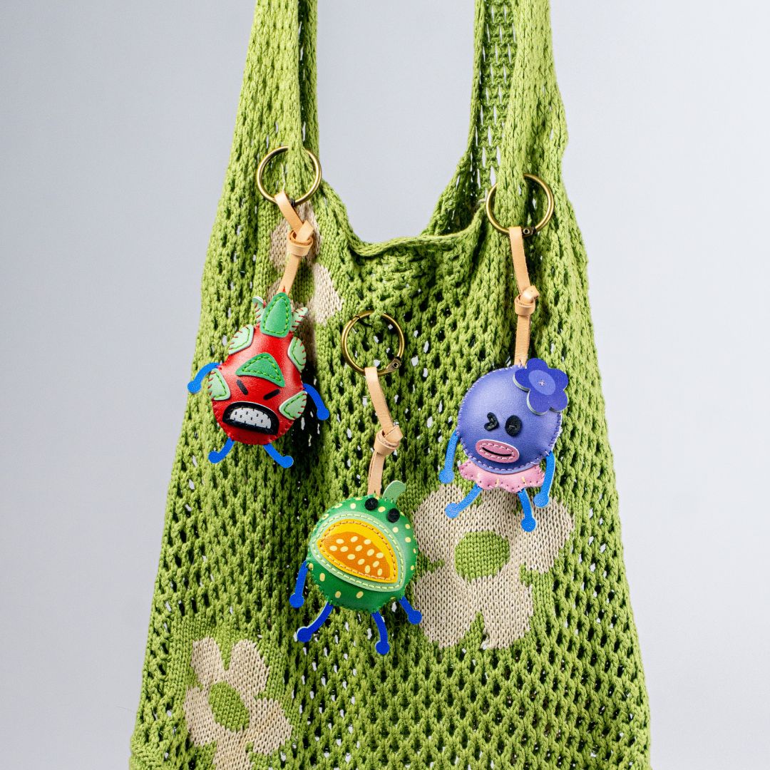 Fruits Collection Leather Charm