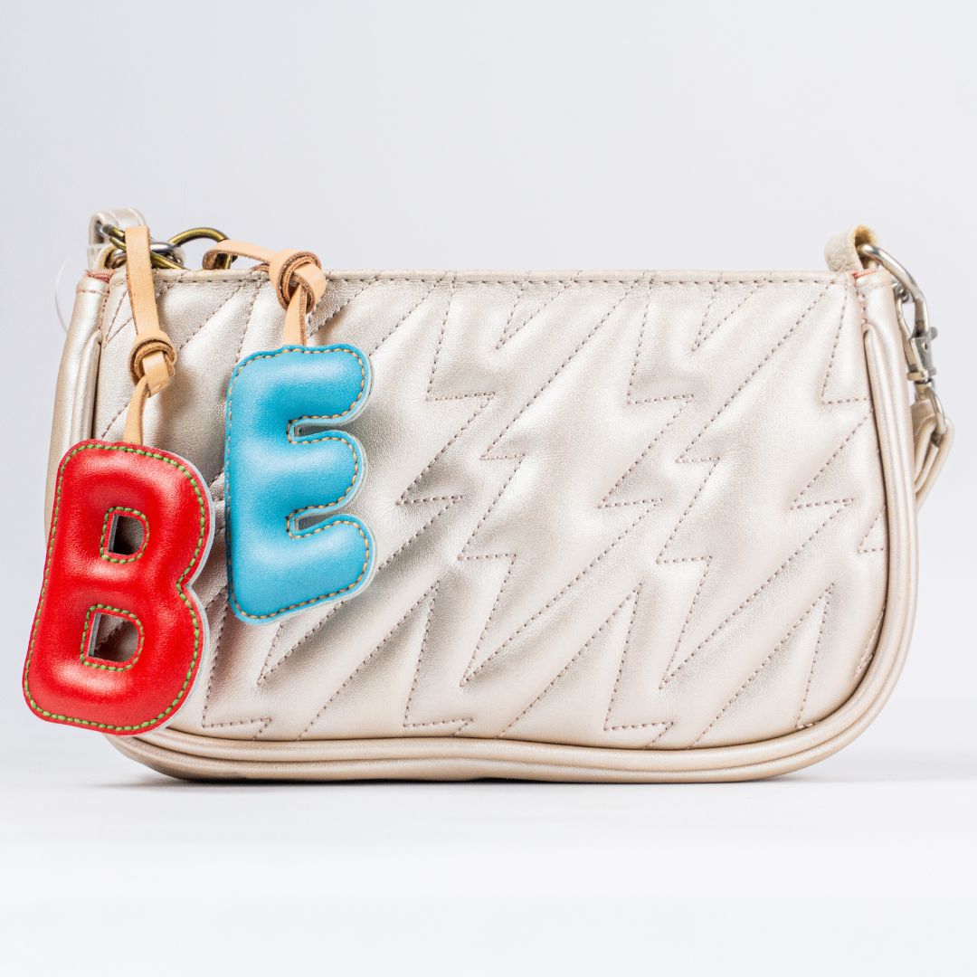 Alphabet Letters Collection Leather Charm