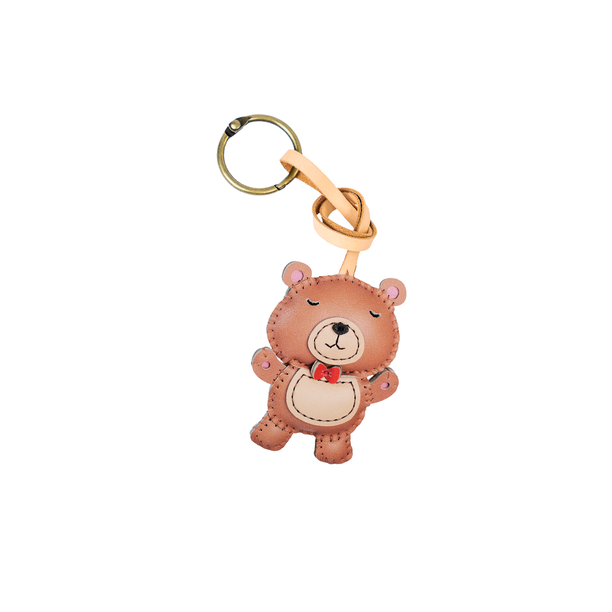 Cute Animal Collection Leather Bag Charm