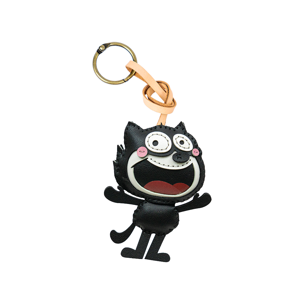 Childhood Toy Leather Bag Charm