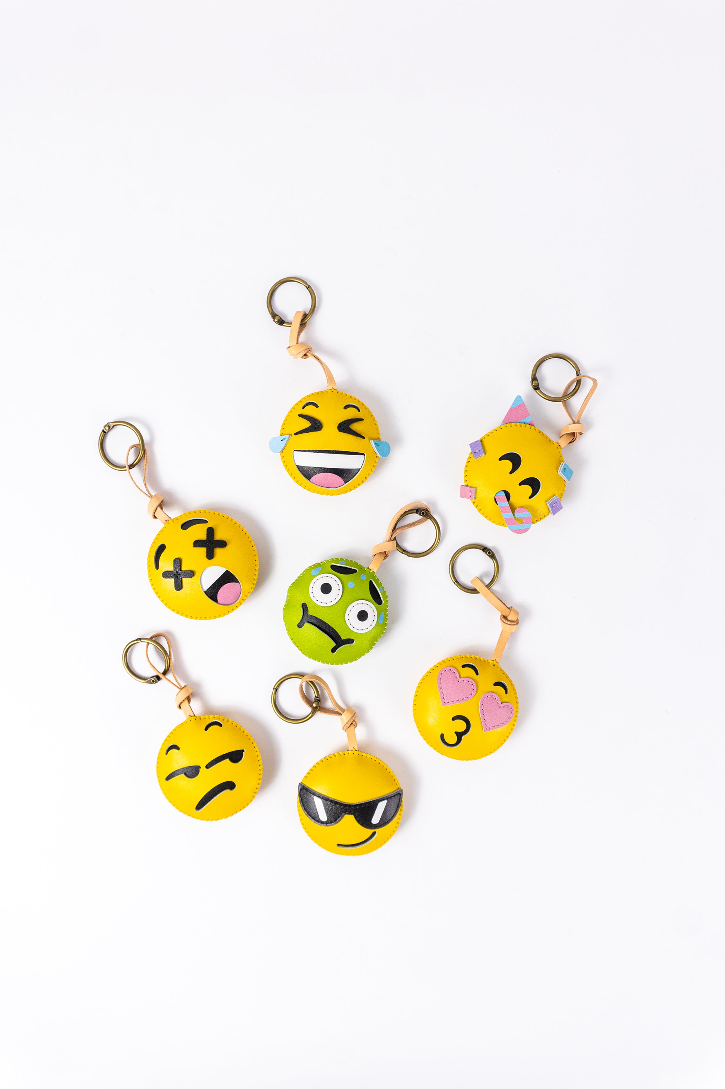 Emoji Collection Leather Charm