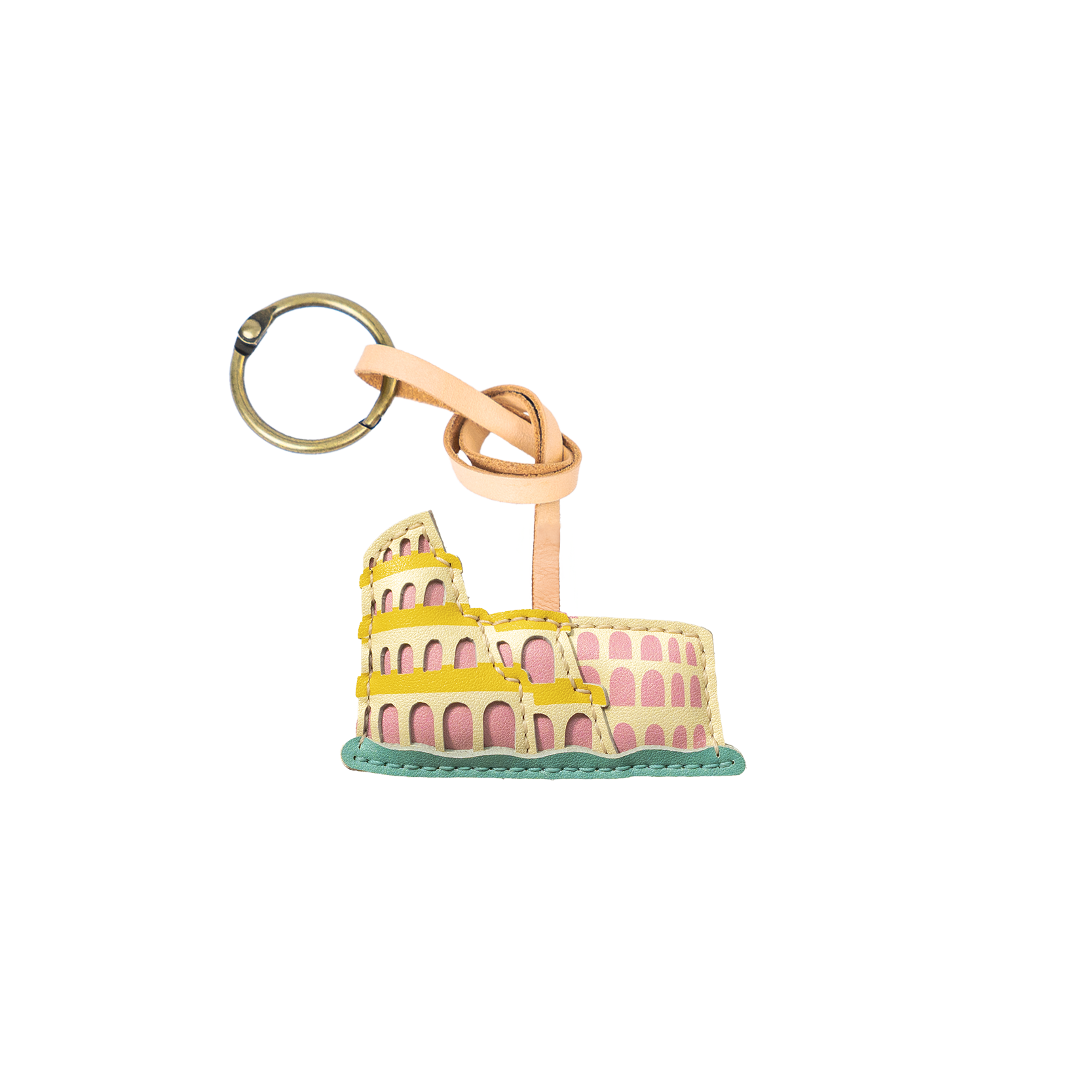 Landmark Collection Leather Charm
