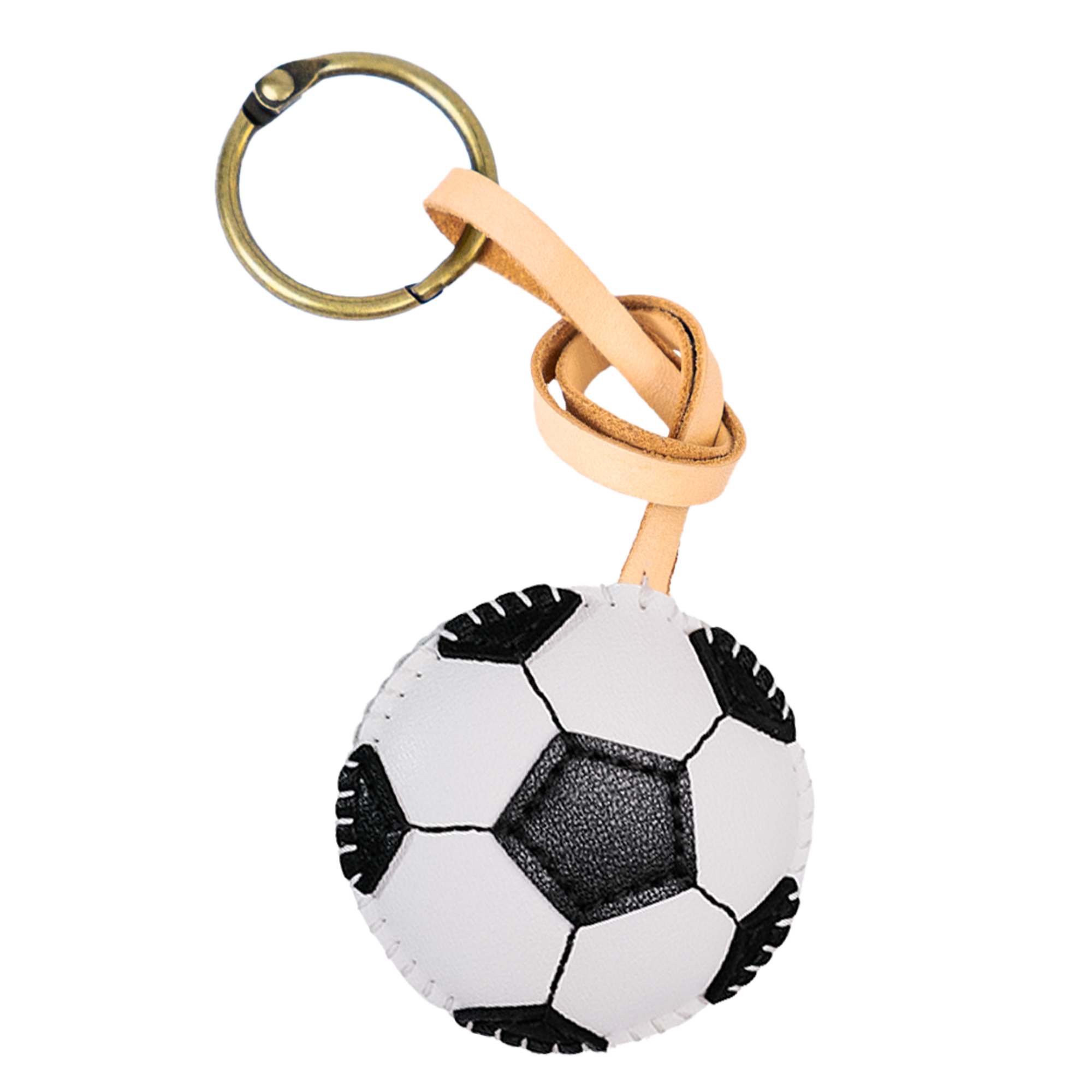Sports Collection Leather Charm