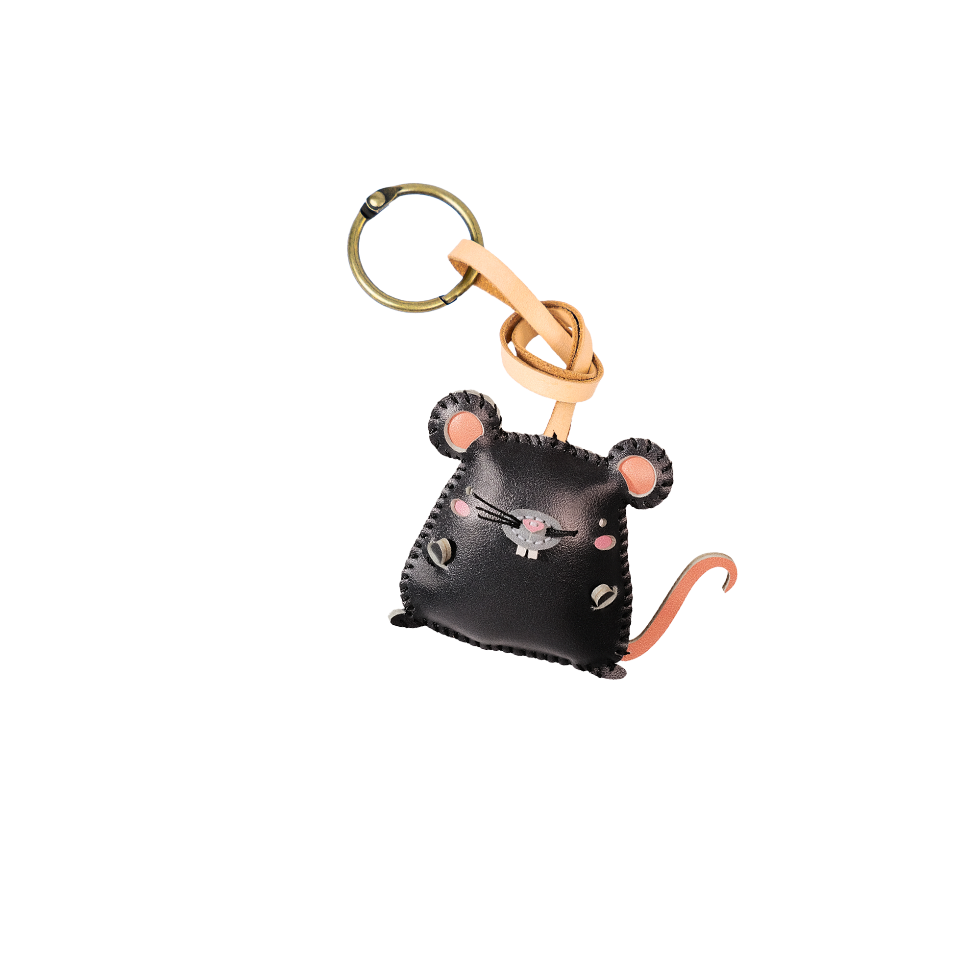 Cute Animal Collection Leather Bag Charm