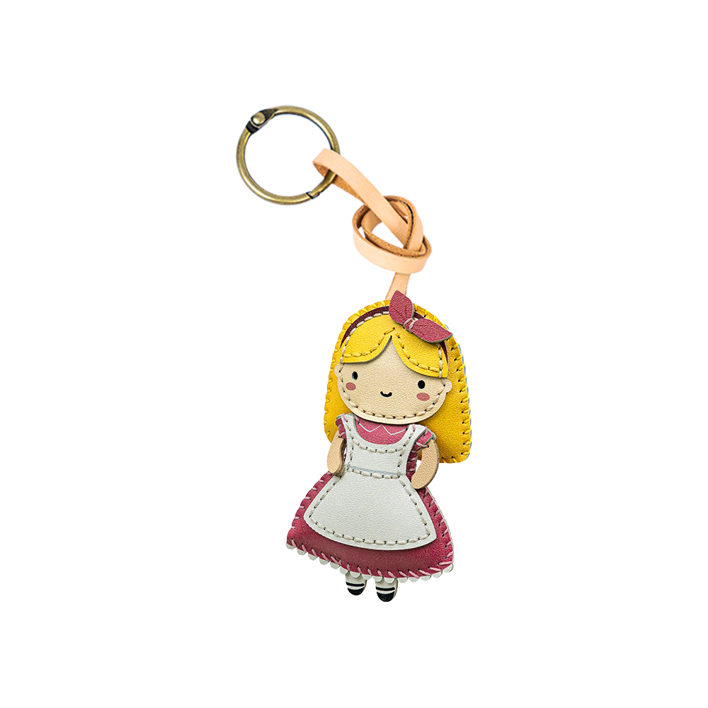 Childhood Toy Leather Bag Charm