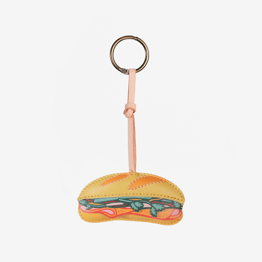 Banh Mi Leather Bag Charm-23