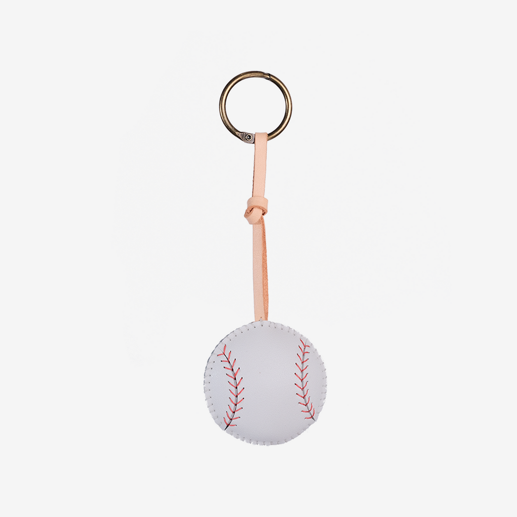 BaseBall Leather Bag Charm-26