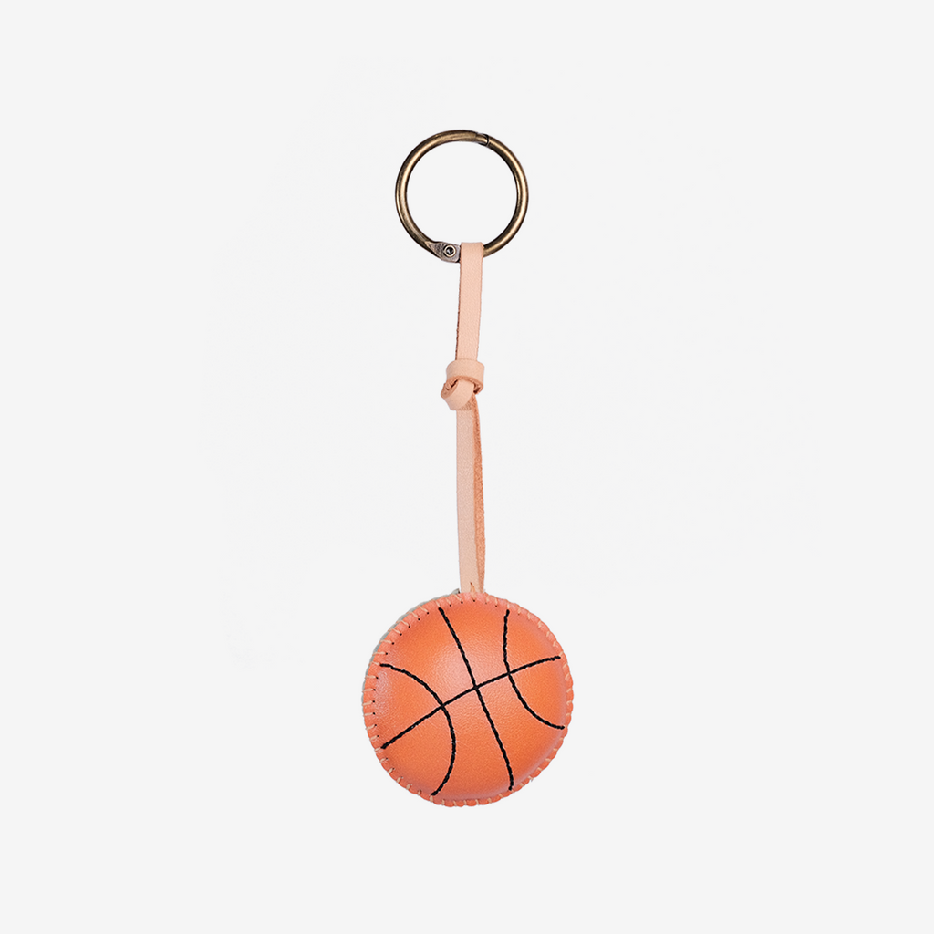 Basketball Leather Bag Charm-29