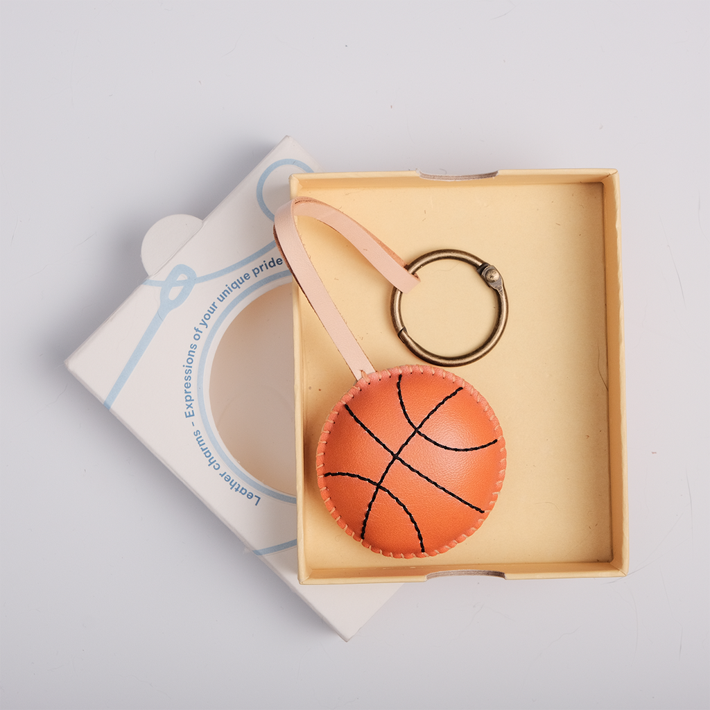  Basketball Leather Bag Charm-31