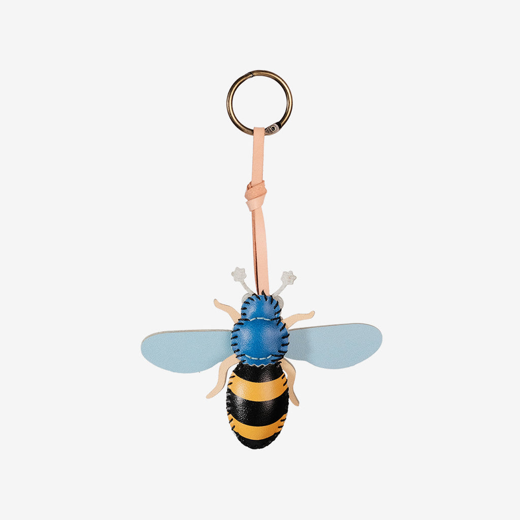  Bee Leather Bag Charm-36