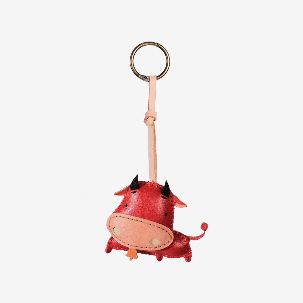 Buffalo Leather Bag Charm-53