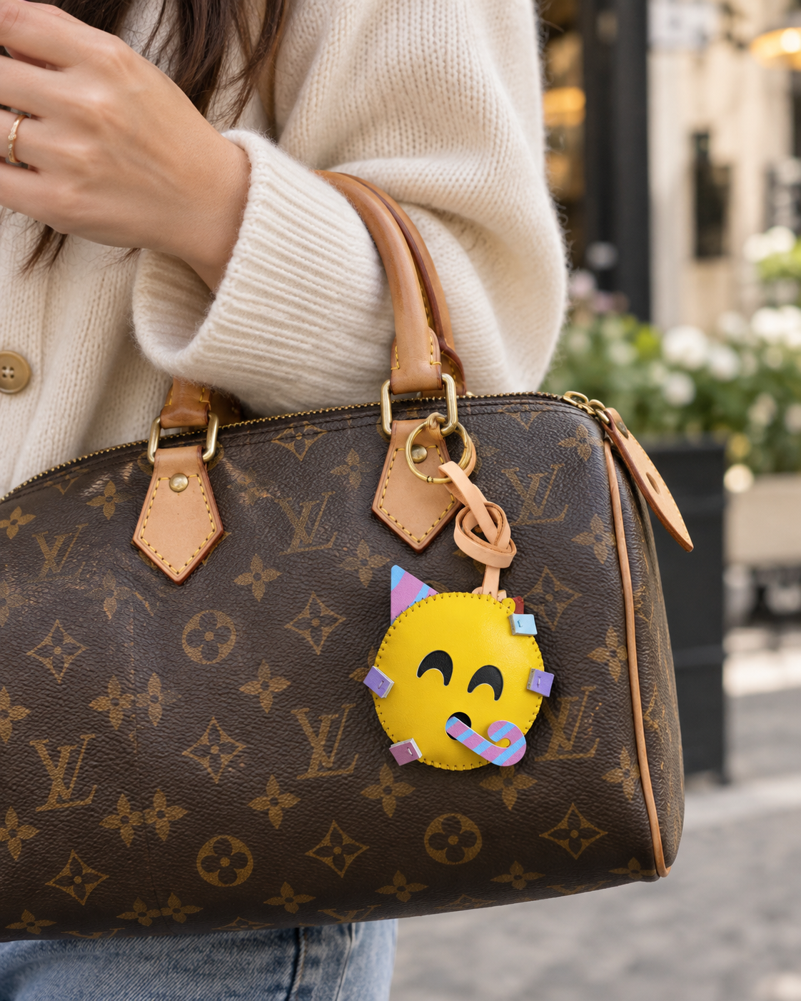 Emoji Collection Leather Charm