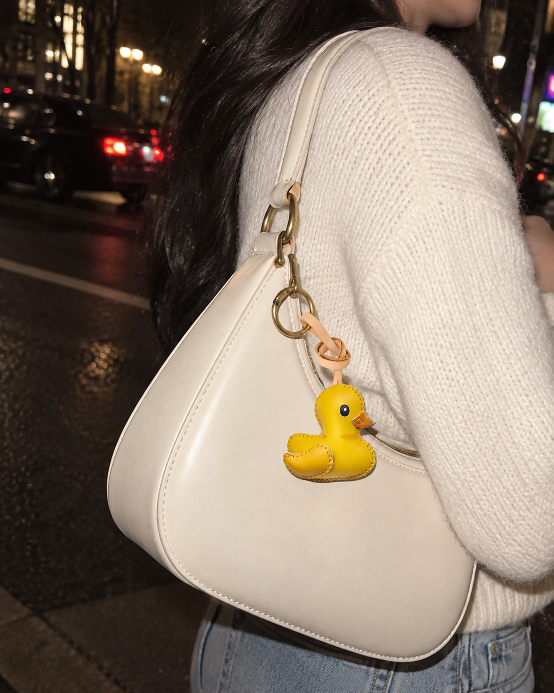 Toy Leather Bag Charm