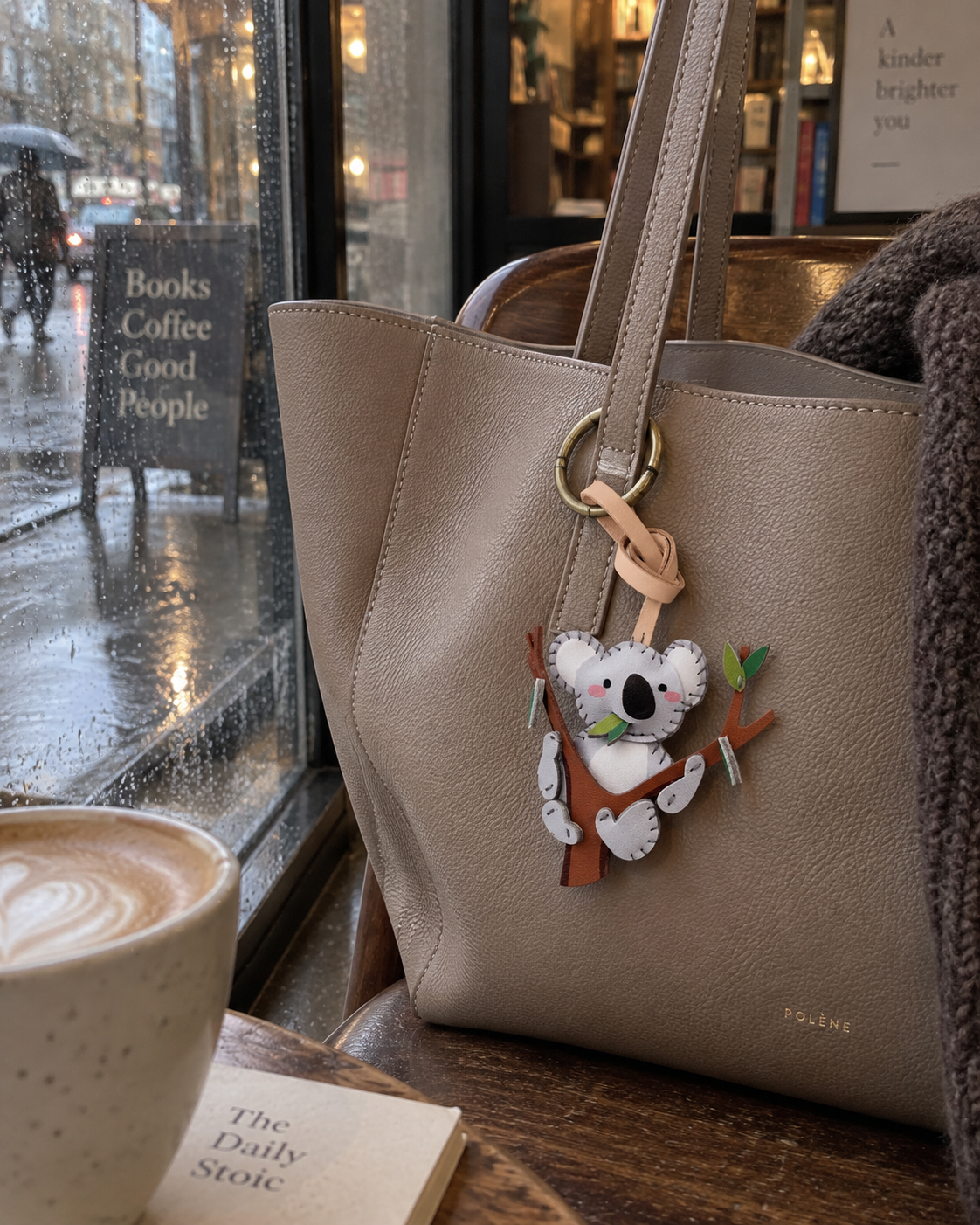 Australia Collection Leather Bag Charm