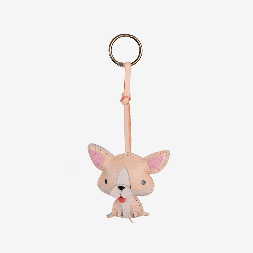 Chihuahua Leather Bag Charm-83