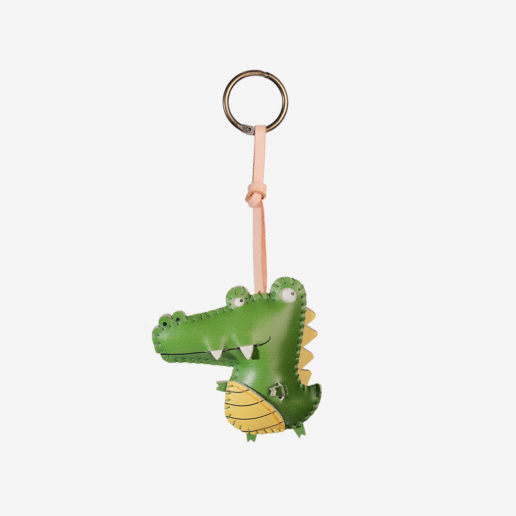 Crocodile Leather Bag Charm-92