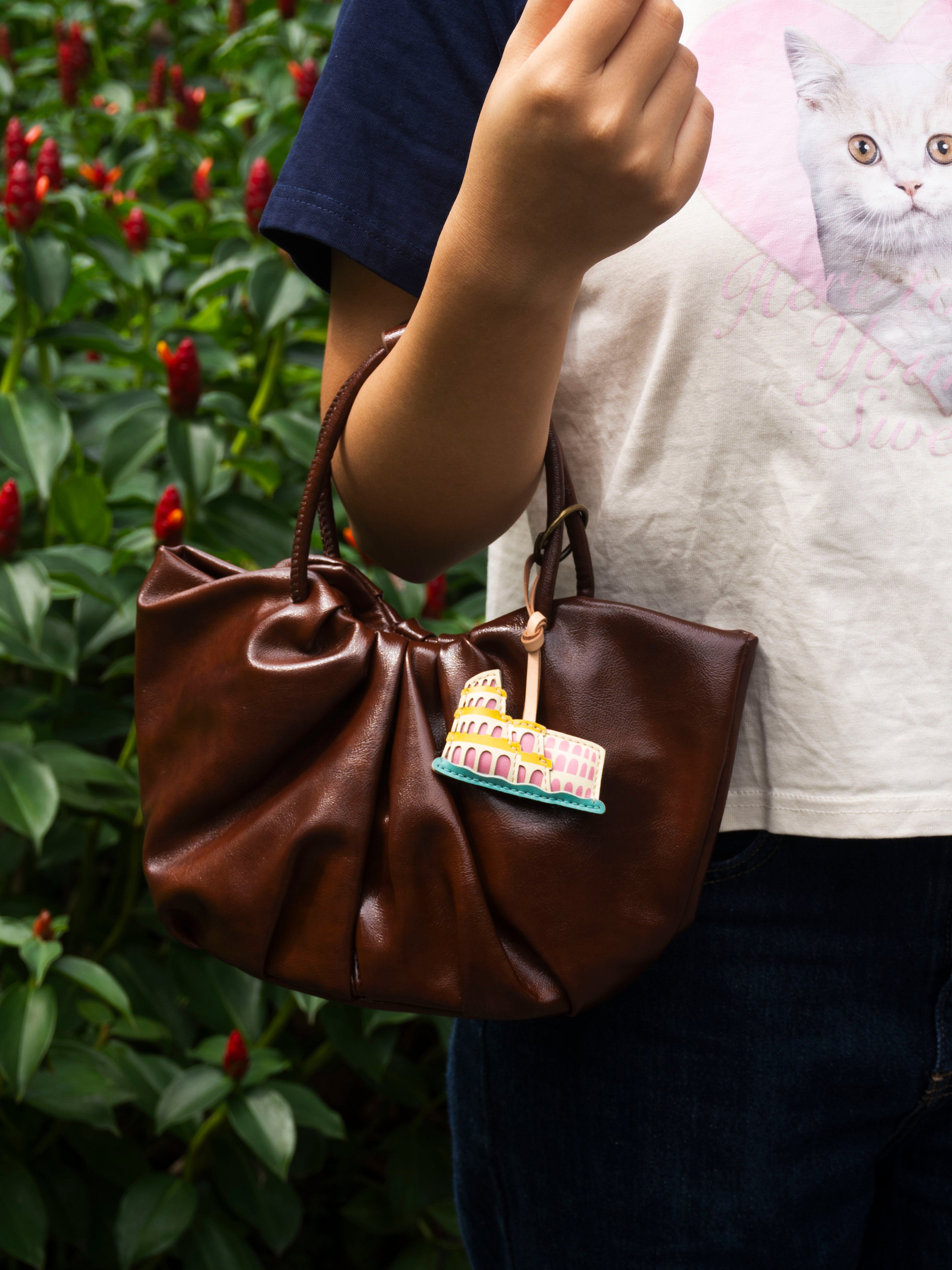 Landmark Collection Leather Charm