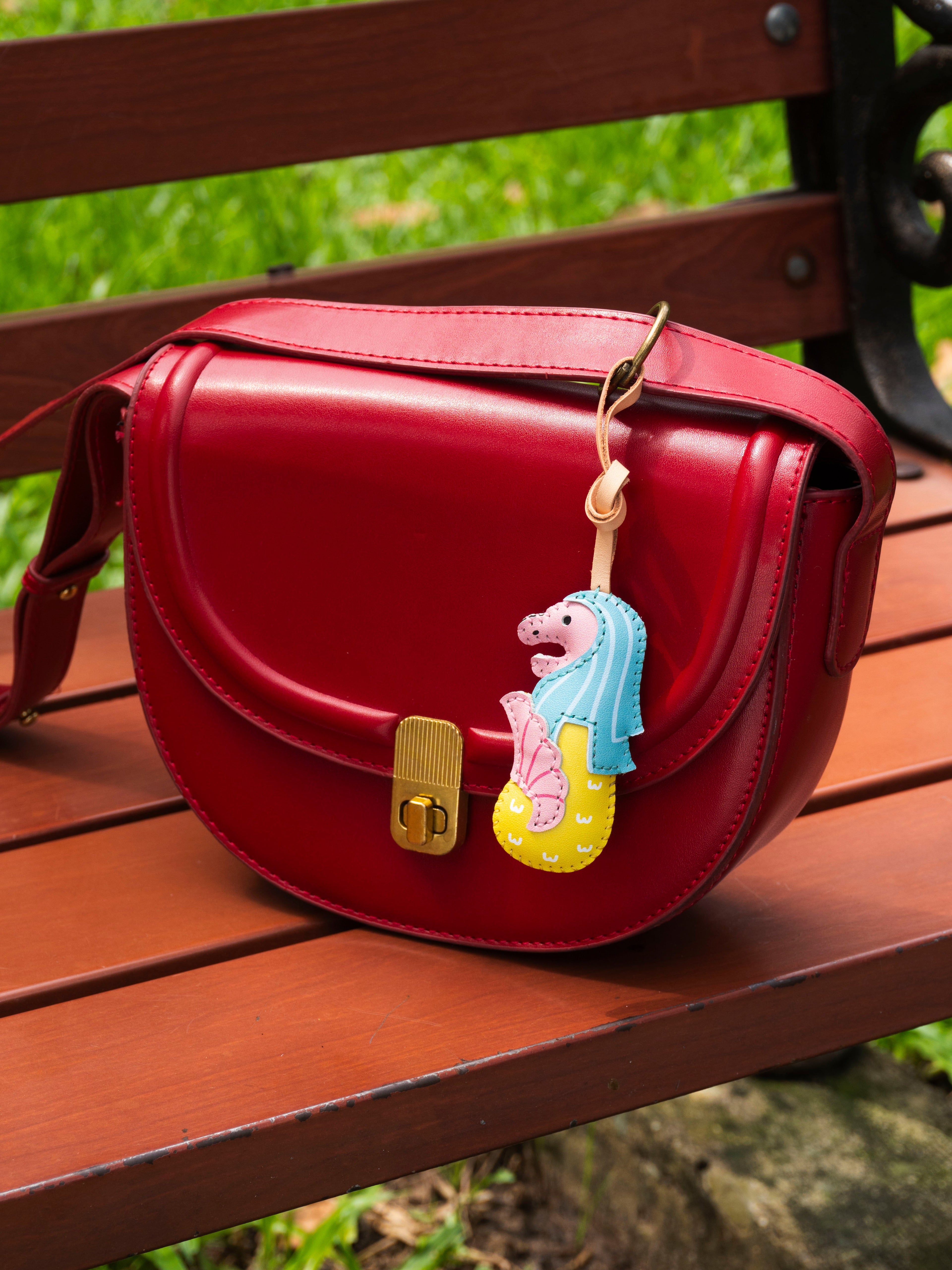 Landmark Collection Leather Charm