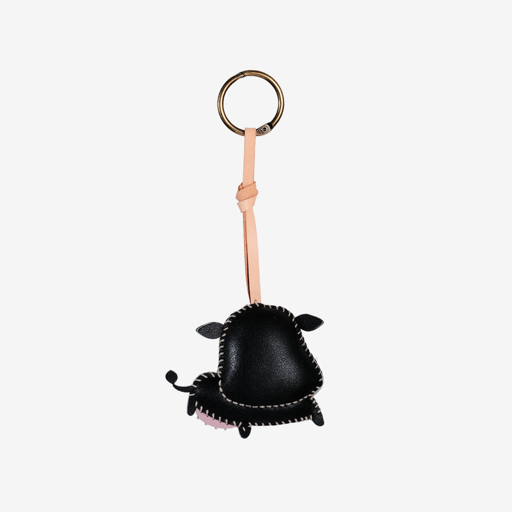  Dairy Cow Leather Bag Charm-99