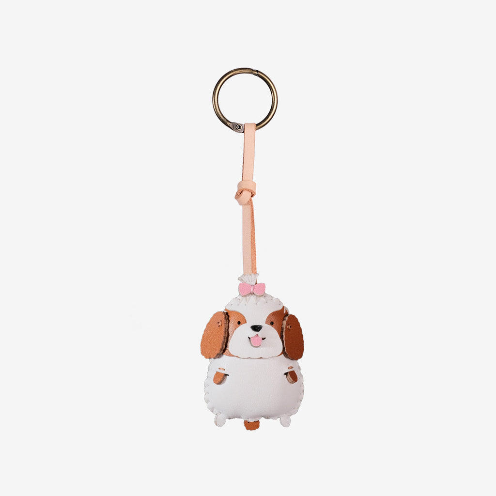  Dog Collection Leather Bag Charm-112