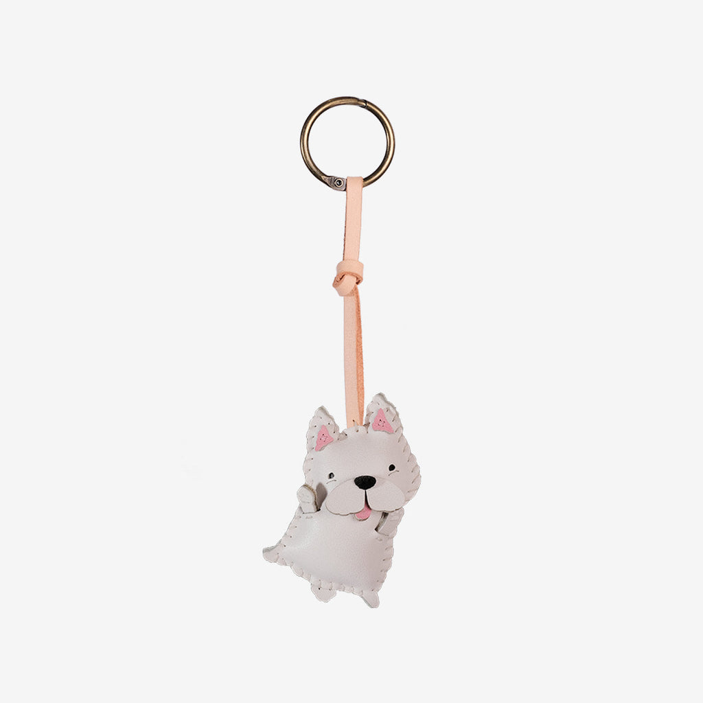  Dog Collection Leather Bag Charm-113