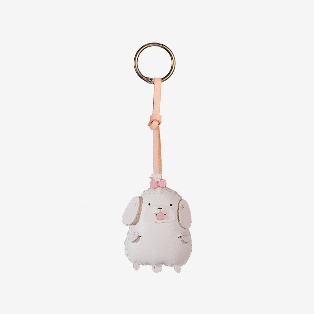  Dog Collection Leather Bag Charm-115
