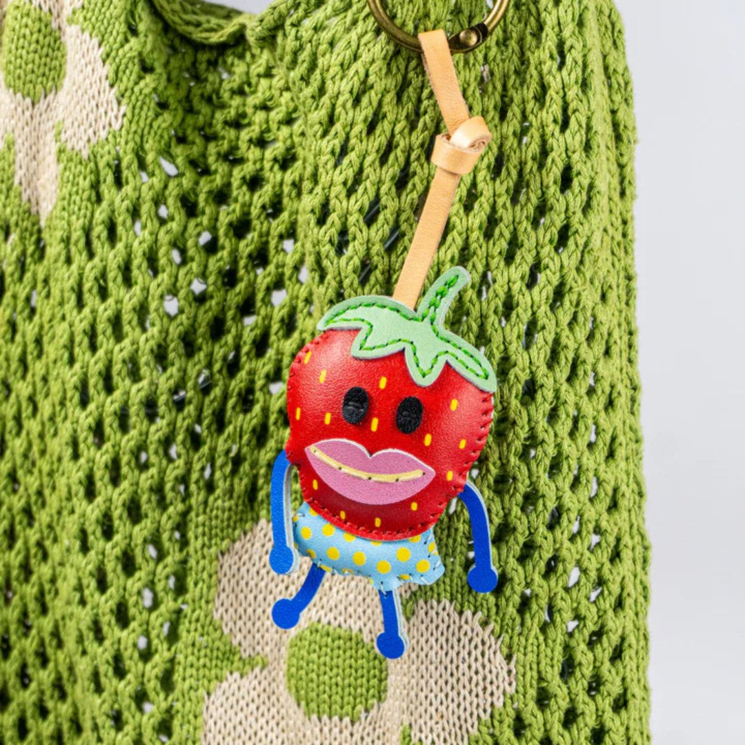 Fruits Collection Leather Charm