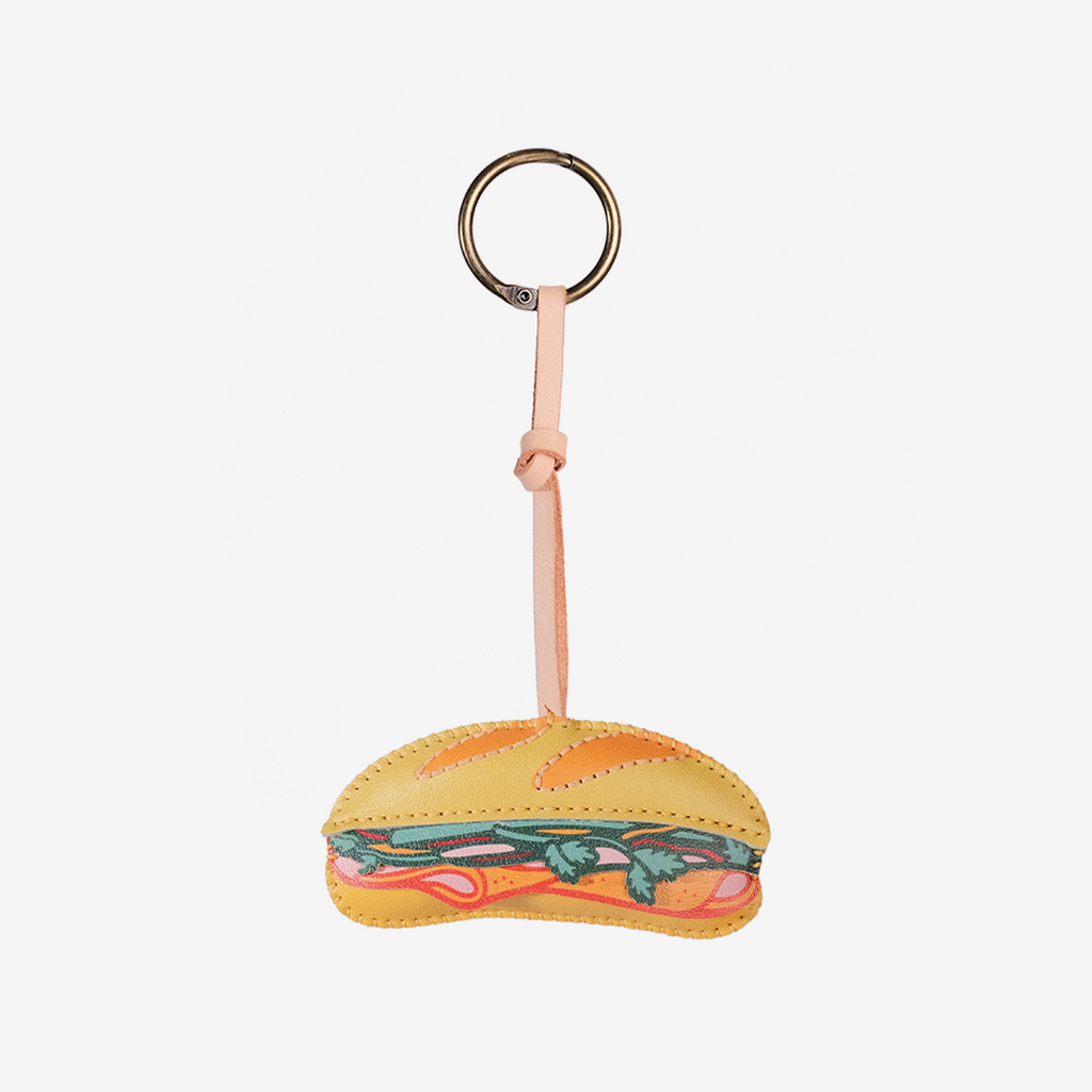 Food Collection Leather Bag Charm-133