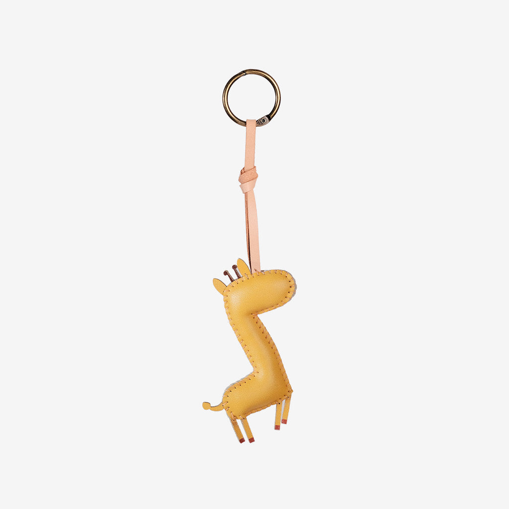  Giraffe Leather Bag Charm-150