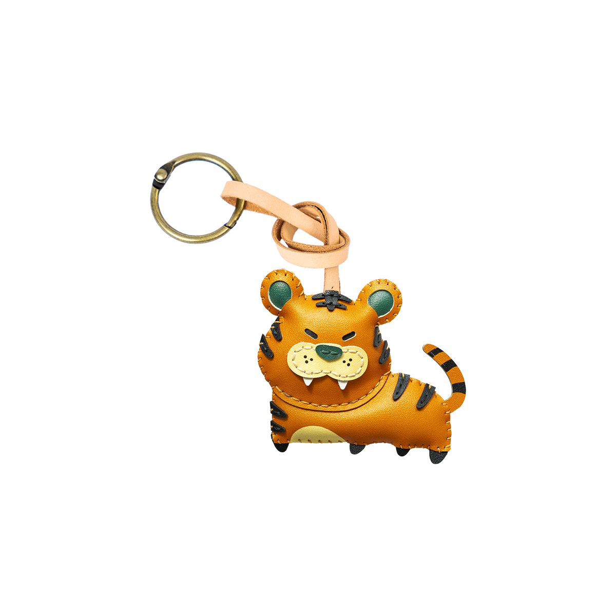 Chinese Zodiac Leather Bag Charm