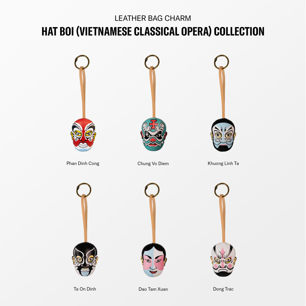 Hat Boi Collection Leather Bag Charm