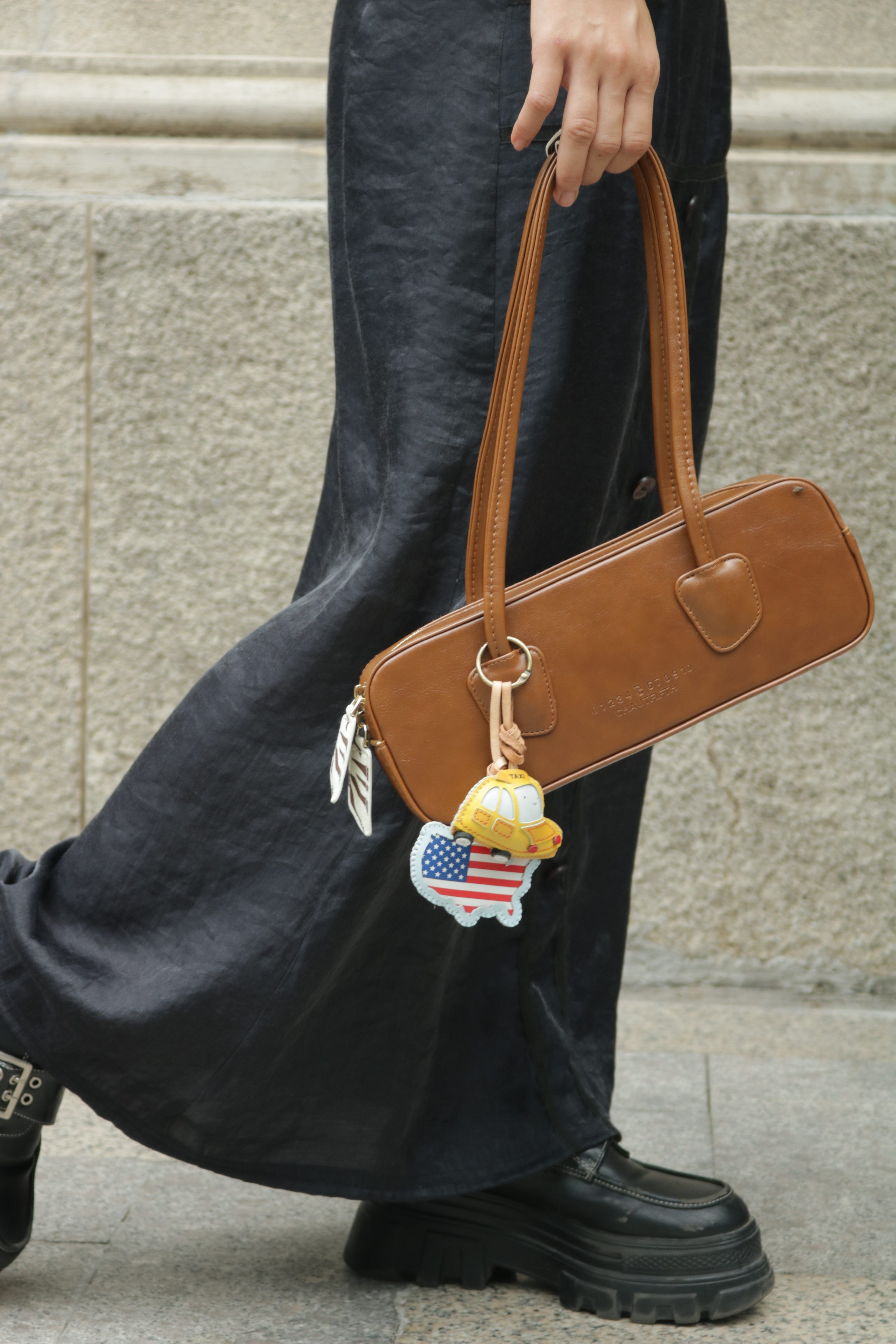 American Collection Leather Charm