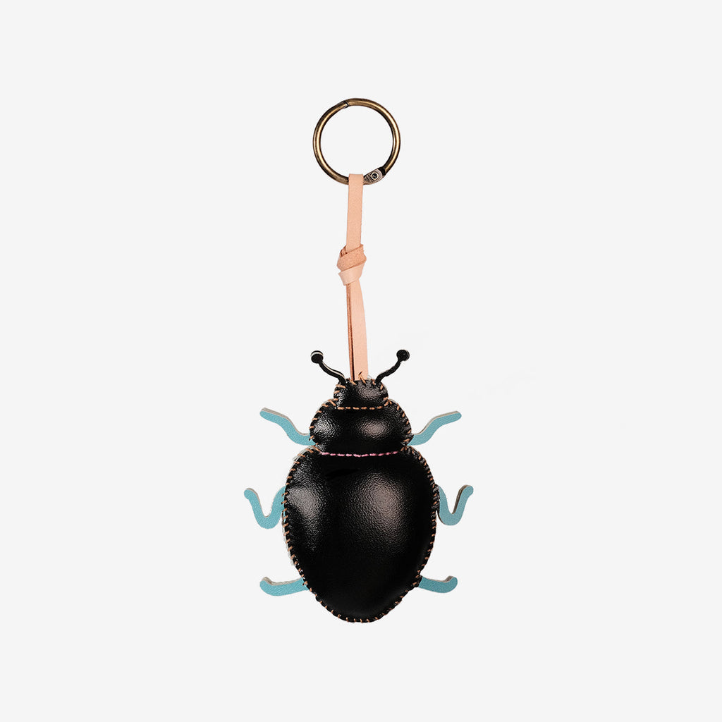  Lady Bug Leather Bag Charm-193