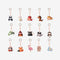 Land Collection Leather Bag Charm