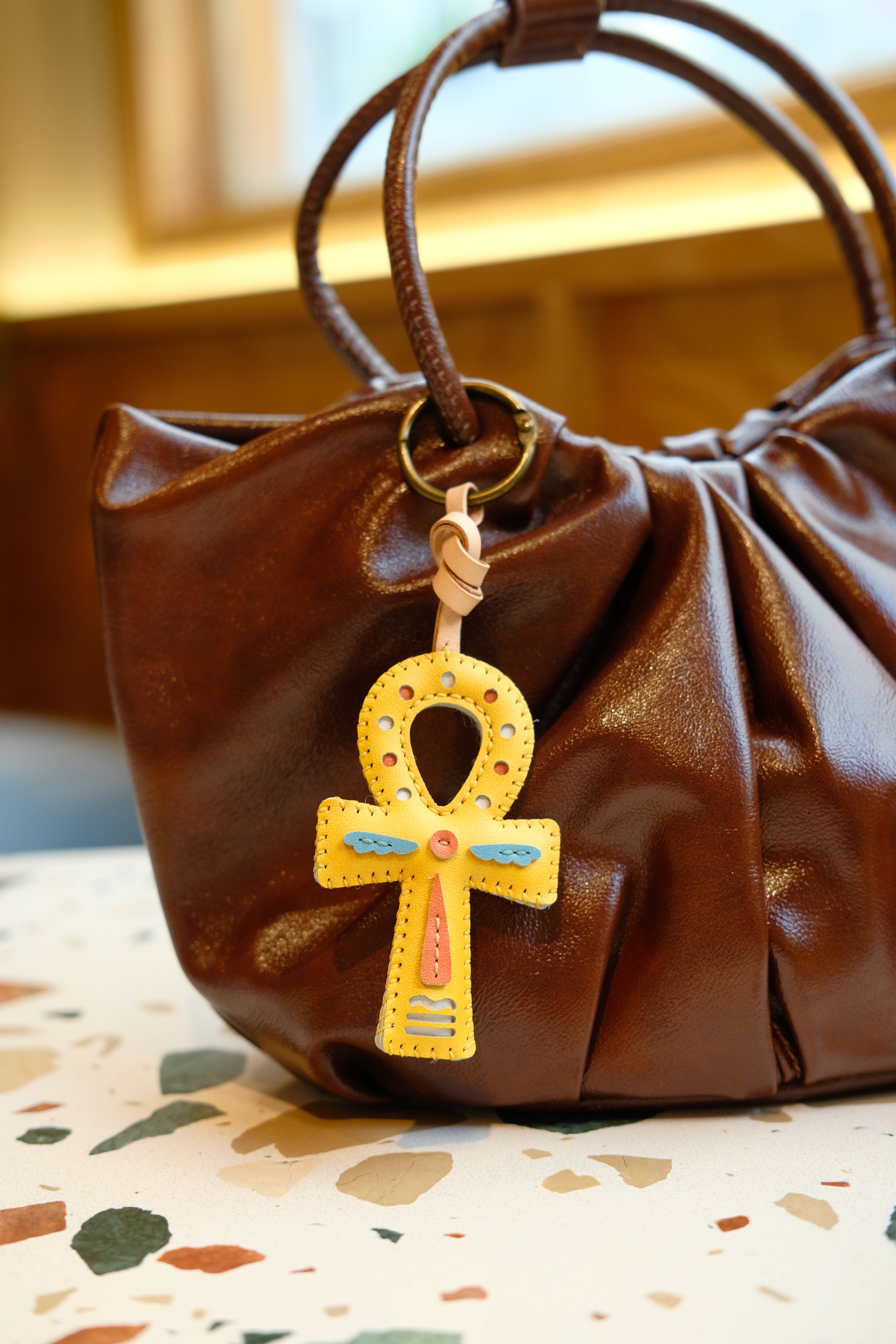 Lucky Symbol Collection Leather Charm