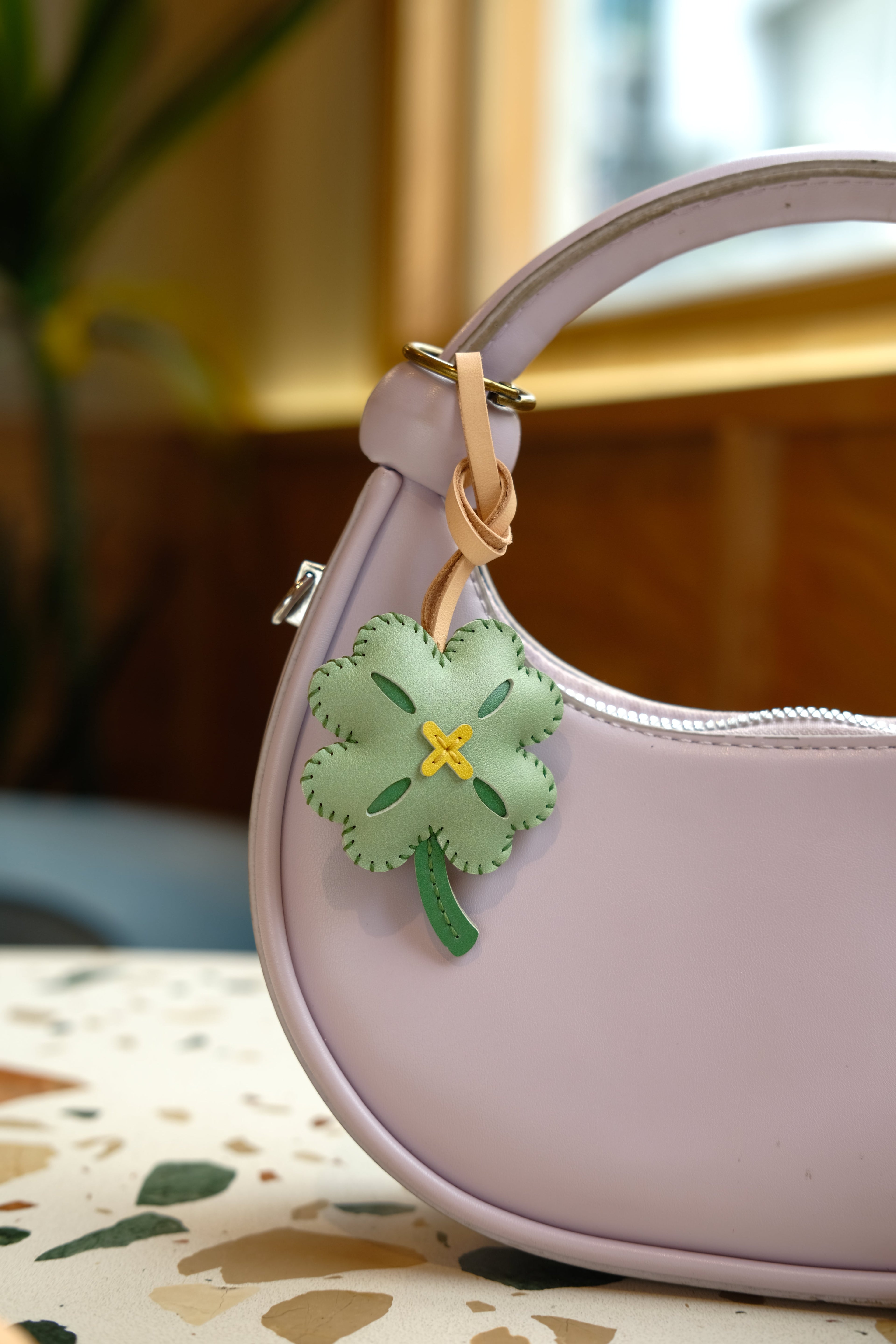 Lucky Symbol Collection Leather Charm