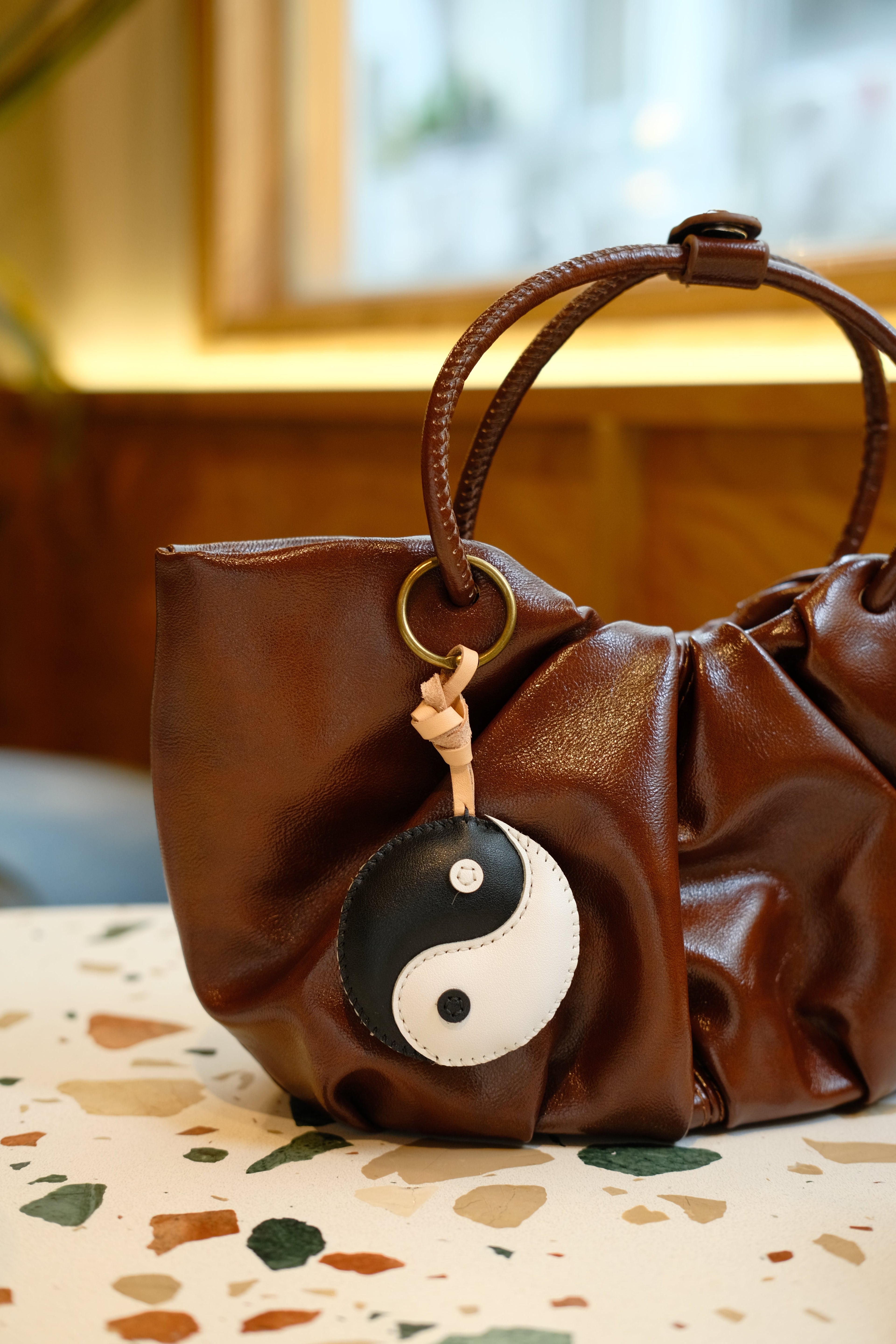 Lucky Symbol Collection Leather Charm